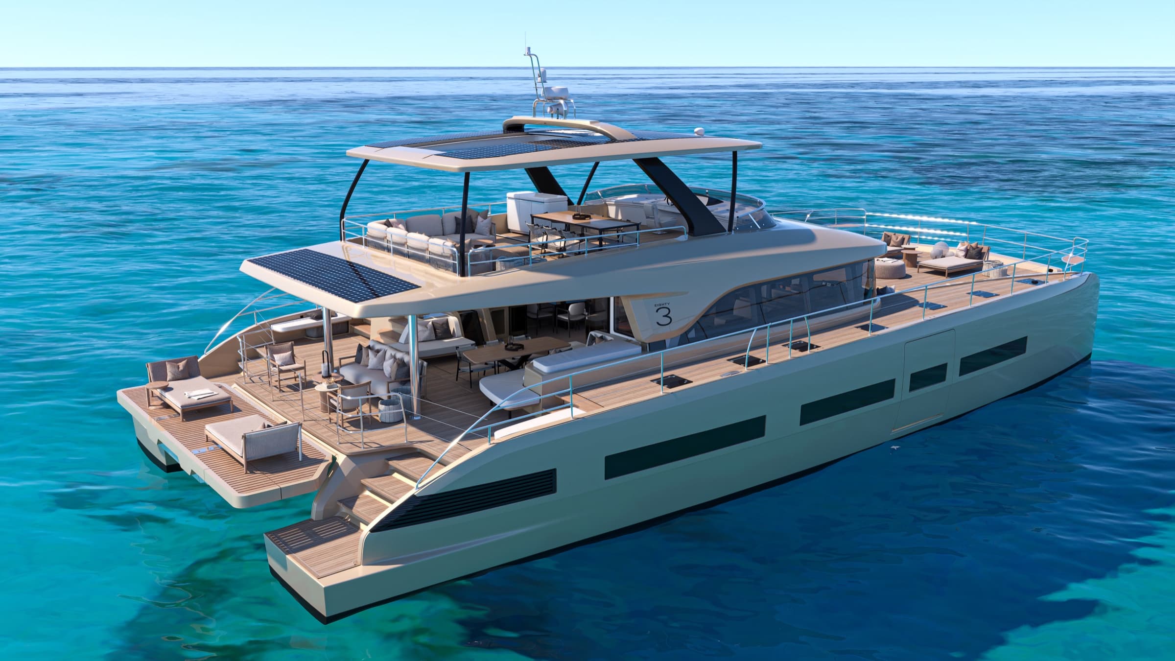 Lagoon Eighty 3 — catamarán Lagoon, perfil de navegación